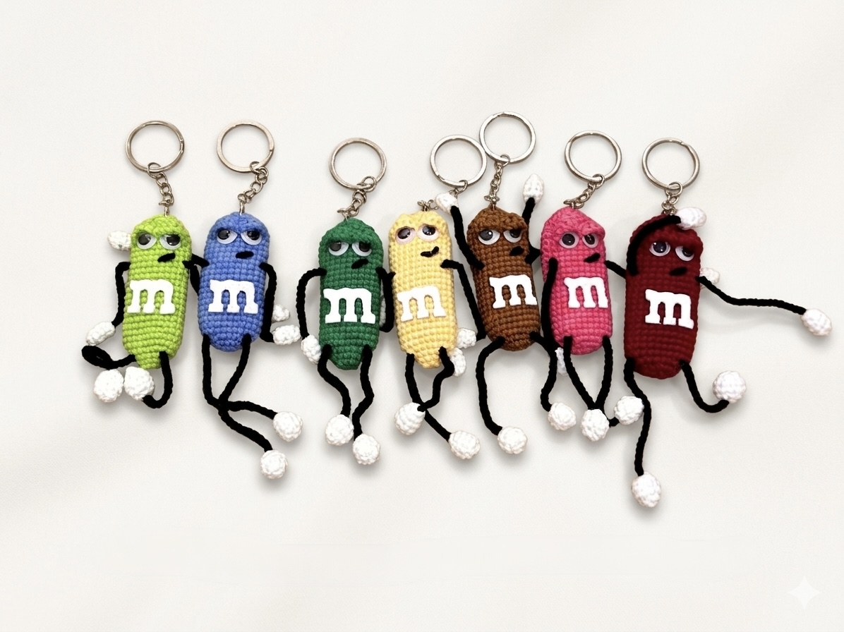 C03 M&M Candy Keychain